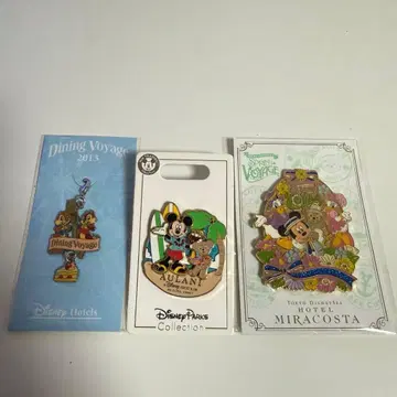 디즈니 핀 배지 배지 참 미라코스타 아우라니 디즈니