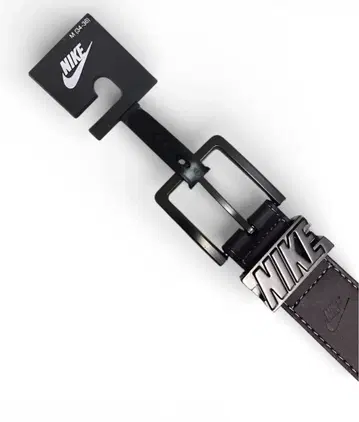 새상품 Nike 나이키 남성용 로고 버클 가죽 벨트