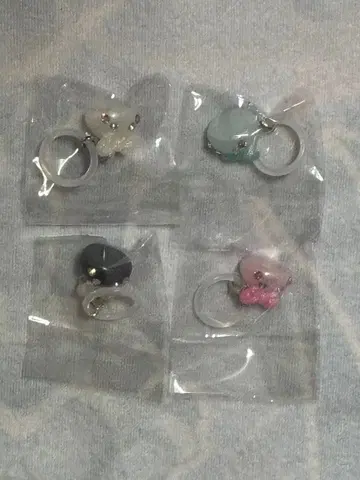 산보석 홋페짱 메지루시 액세서리 메지루시 핑크 스카이블루 화이트 블랙