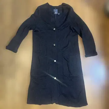 미나 페르호넨 가디건 블랙 코트 롱 가디건