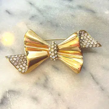 CINER NY 빈티지 리본 빅 사이즈 브로치