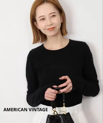 AMERICANVINTAGE 아메리칸 빈티지 시어 크루넥 니트