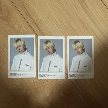 THERAMPAGE 란페 하세가와 신 스티커 카드 3장 세트