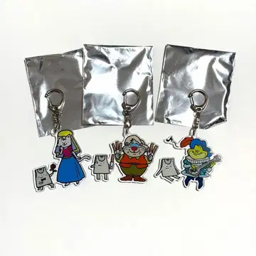 야바이 셔츠 가게 시마 스페인 마을 콜라보 아크릴 키링 3개 세트