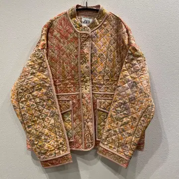 ZARA 퀼팅 자켓 멀티 컬러