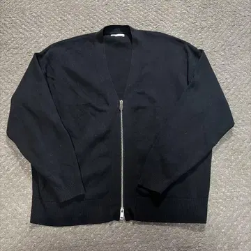 ZARA 블랙 니트 가디건 XL