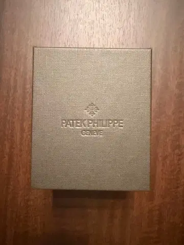 PATEK PHILIPPE 시계 케이스 브라운