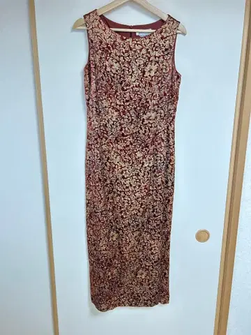 Scapa 슬리브리스 원피스 38