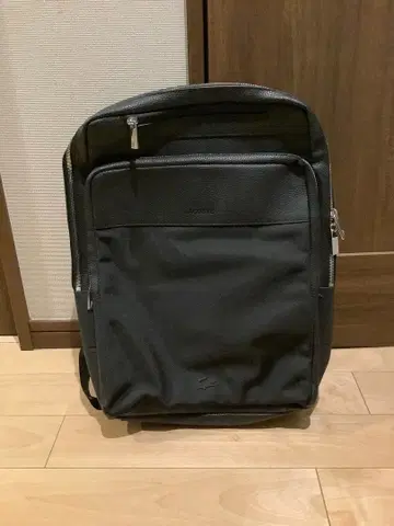 LACOSTE 블랙 백팩