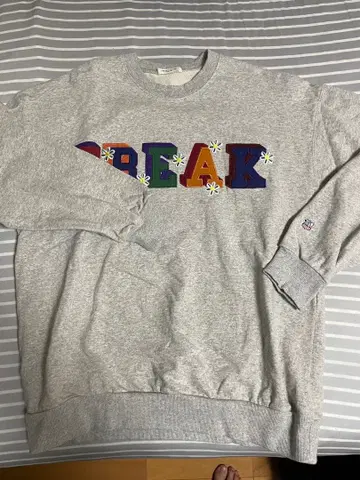 FREAK Store 그레이 맨투맨 프리 사이즈