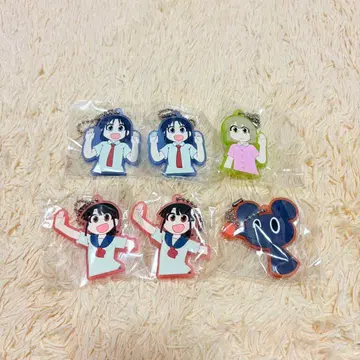 CITY 캡슐 러버 스트랩 가챠가챠 키링 묶음 판매