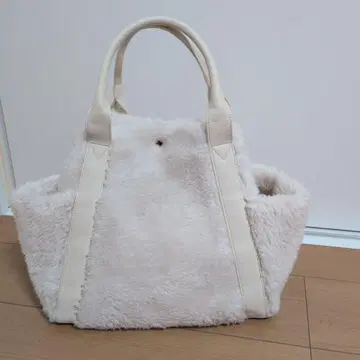 에코 퍼 백 인조 모피