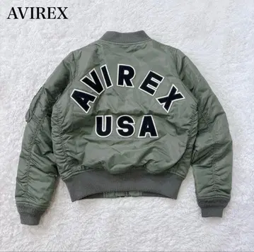 AVIREX MA-1 자켓 올리브색
