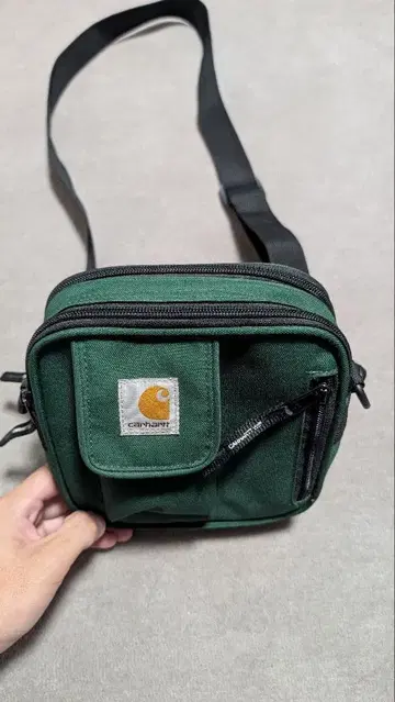 Carhartt 그린 숄더백