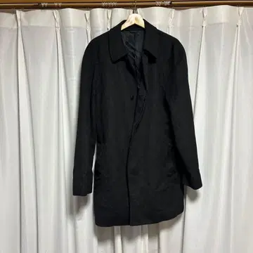 블랙 체스터 코트