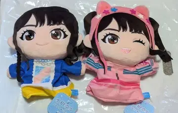 미즈키 나나 GIGO 마스코트 봉제 인형 2종 세트