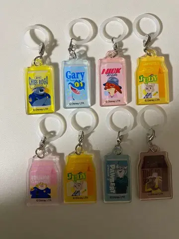 메지루시 액세서리 주토피아 8세트