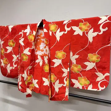 겉옷 지문 일으킴 꽃 무늬 리프 무늬 기모노 124tz