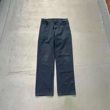 90s Dickies 33 네이비 워크 팬츠 페인터 팬츠 페이드