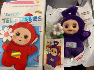 POPMART 텔레토비즈 say hello 봉제 인형 펜던트