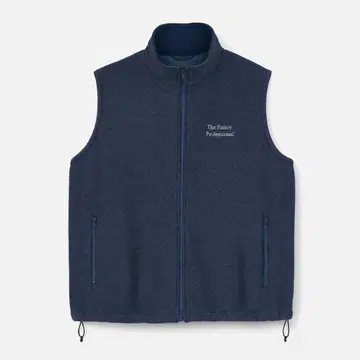 PROFESSIONAL FLEECE VEST (NAVY)