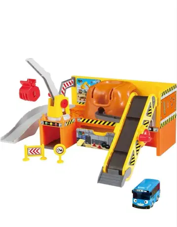 반다이(BANDAI) 치비코 버스 타요 힘센 공사장 플레이 세트