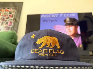 USA 레스토랑 Bear Flag Fish Co 캡 네이비