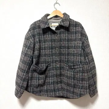 niko and - 기모 체크 빅 포켓 자켓