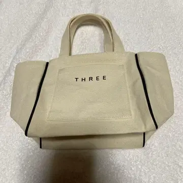 THREE 토트백 베이지