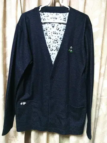 graniph 그라니프 팬더 무늬 가디건