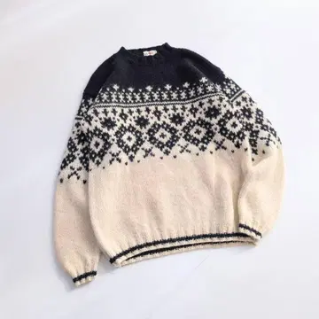 구 택 JCREW 제이크루 노르딕 무늬 울 니트 M C17