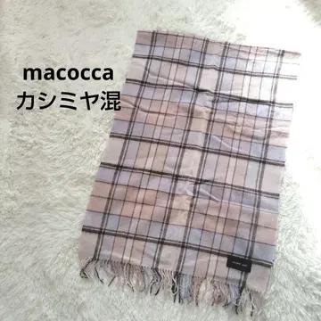 macocca 마코카 캐시미어 혼방 울 스톨 체크