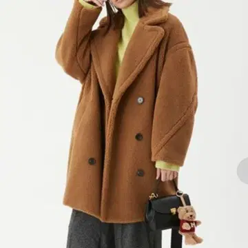 Mila Owen 오버 사이즈 코트 브라운