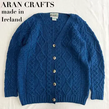 아일랜드제 ARAN CRAFTS 아란 니트 가디건 WOMEN'S