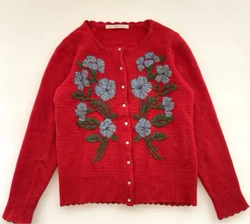 차일드우먼 플라워 가디건 꽃무늬 네세세어 nesessaire