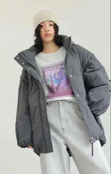 LEPSIM 에어 써멀 멀티 WAY 후드 코트 완판템