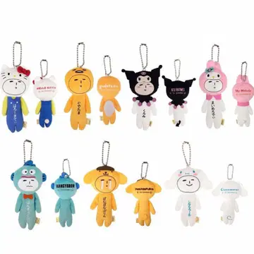 유키오 마스코트 산리오 캐릭터즈 x 유키오 전 7종 세트 yukio