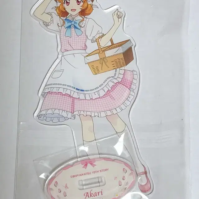 아이카츠 아카리 컨트리풍 원피스 아크릴 스탠드