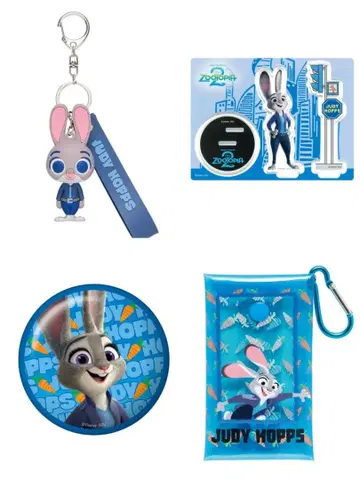 주토피아 2 해피 복권 주디 세트