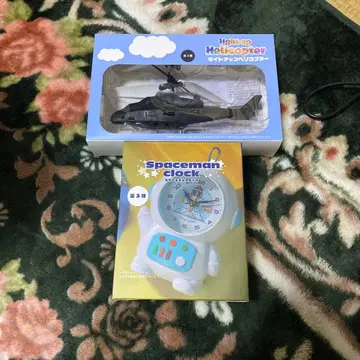 Hightup 헬리콥터 & 스페이스맨 클락 세트