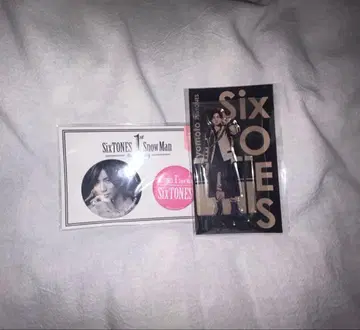 SixTONES 1st Snow Man 아크릴 스탠드