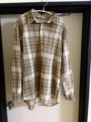 AURALEE 오라리 셔츠