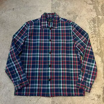 새상품 J.Crew 캔버스 초아 자켓 코트 빌리 체크 M