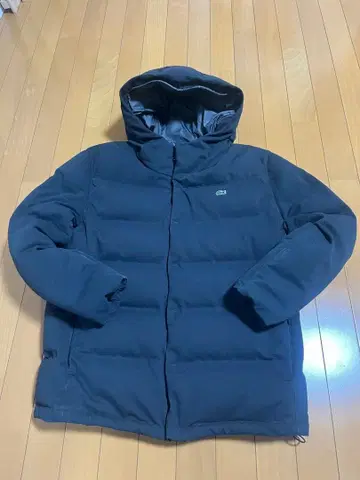 레어 사이즈 Lacoste 피케 다운 자켓 네이비 FR52(L)