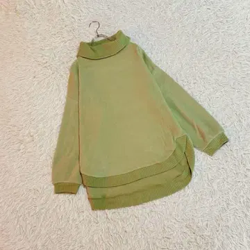 [ Alphabet's alphabet ] 터틀넥 니트 (F) 빅 루즈