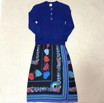 폴스미스 꽃무늬 롱 원피스 S 사이즈