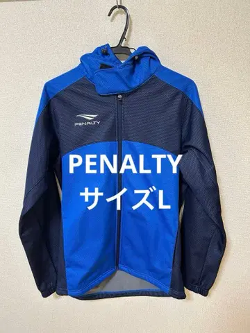 PENALTY 후드 부착 스포츠 자켓 파랑/블랙