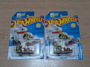 핫휠 FELINE LUCKY 마네키네코 2대 세트