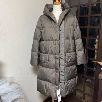 [미사용 새상품] UNIQLO +J 브라운 다운 자켓 S 사이즈