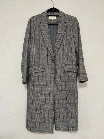 BEAMS HEART 체크 코트